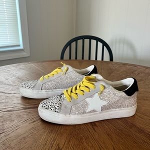 Vintage Havana | Star Glitter Sneakers